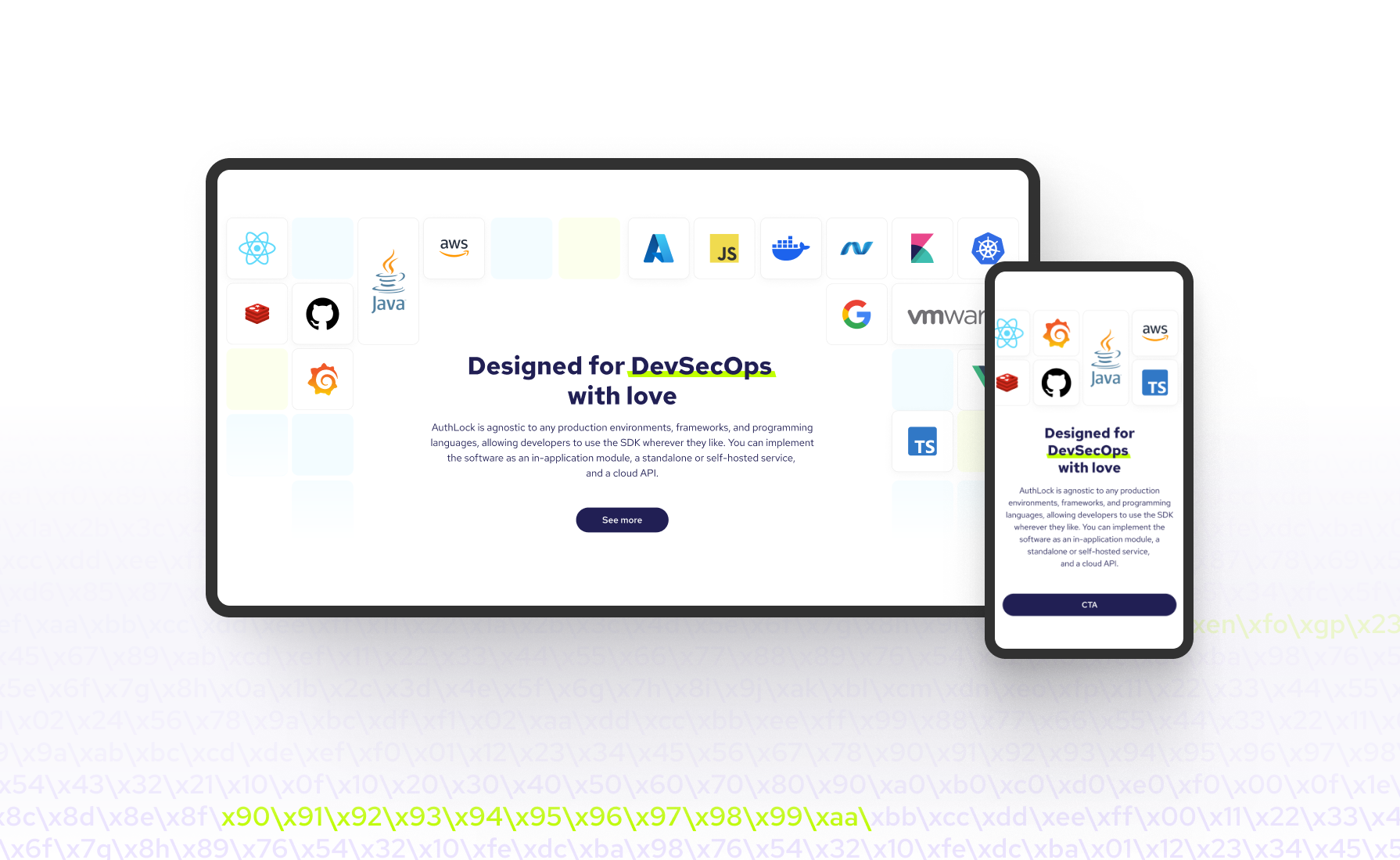 Desktop and mobile UI