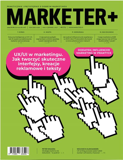 Marketer+ magazine, issue 3/2025 cover
